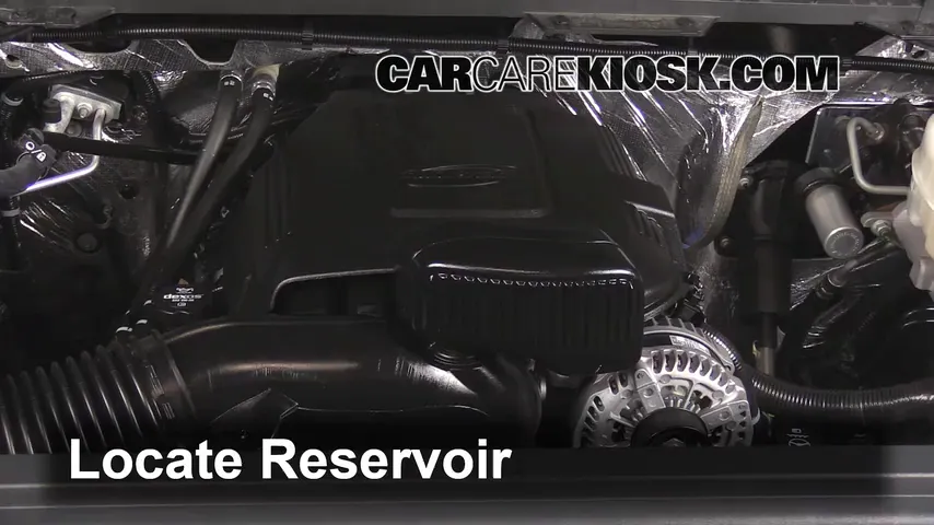 2015 GMC Sierra 2500 HD 6.0L V8 FlexFuel Extended Cab Pickup Windshield Washer Fluid